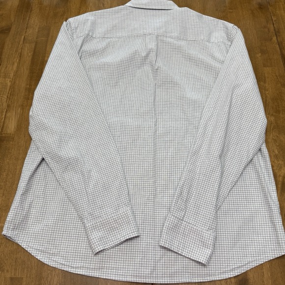 Lucky Brand shirt men's XL preppy plaid classic‎ beachy coastal nautical work - Picture 6 of 13